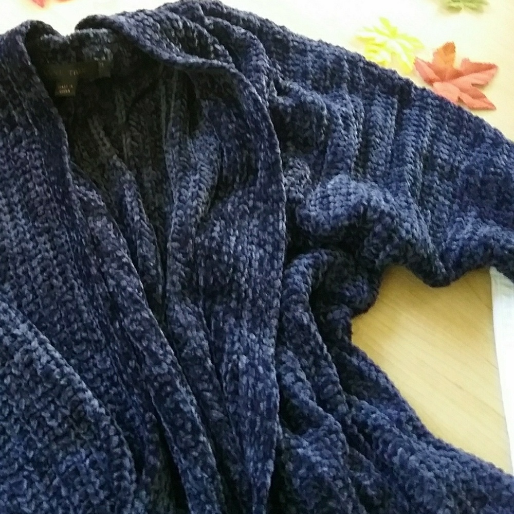 🔥SALE!🔥💥LAST 1!💥NEW!💥CHENILLE OPEN CARDIGAN💥 - Picture 6 of 6